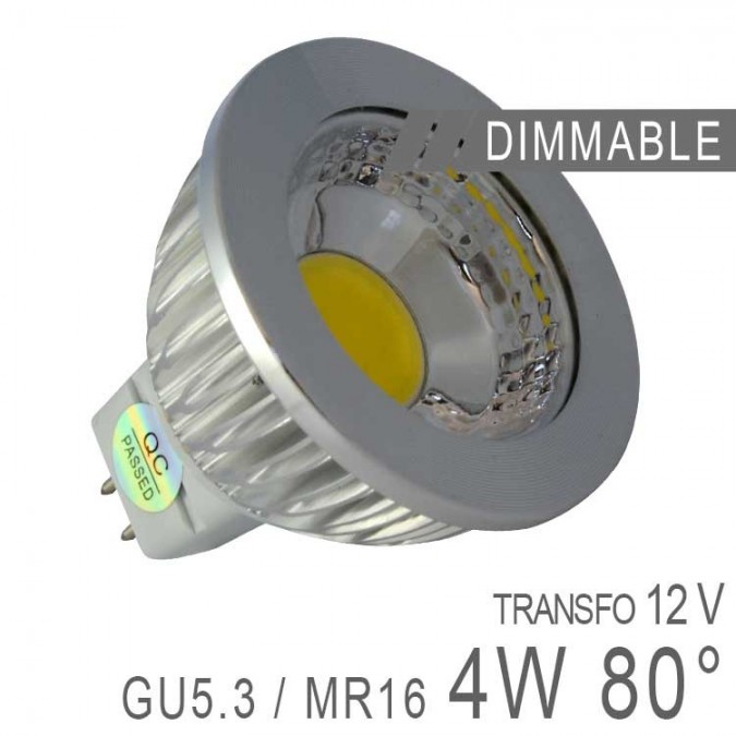 Ampoule LED GU5.3 - 4W COB