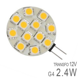 Ampoule LED G4 Plate 2,6W SMD Dimmable