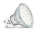 Pack de 10 ampoules LED GU10 3000K 4W SMD Dichroïque (9+1 offerte)