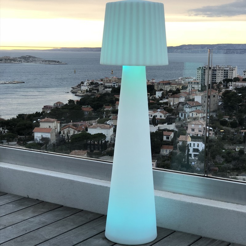 Lampe sur pied - KUBINI: TUBO - Knikerboker - en aluminium / contemporaine  / halogène