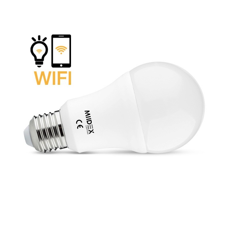 Ampoule LED CCT+RGB Connectée E27 .  Boutique Officielle Miidex Lighting®