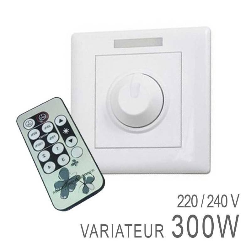 Mini interrupteur variateur LED 110V 220 V 230V AC Triac, 220