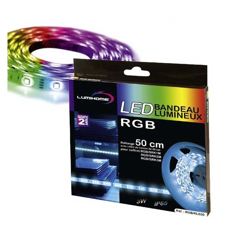 RGB Bande Led , USB Multicolore Bande Lumineuse LED Pour Plat