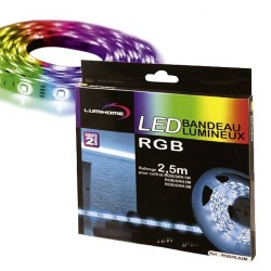 Rallonge 2,50m Ruban LED RGB