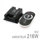 Variateur Dimmer 12V 216 Watts + Télécommande RF