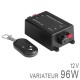 Variateur 12V 96 Watts + Télécommande porte-clefs RF