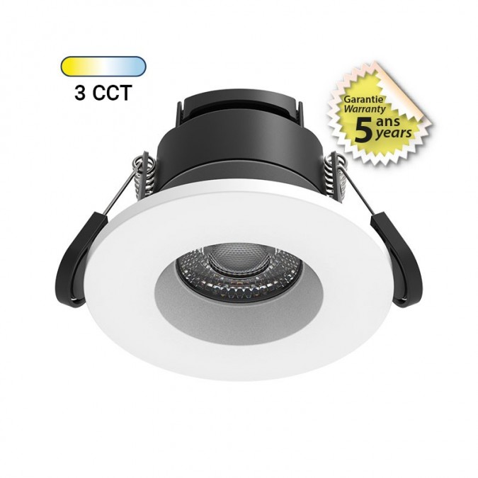 Spot LED BBC encastrable dimmable SOLUM 6W 3000K One