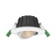Spot LED orientable CHROMA - 6W CCT BBC Dimmable - Vue latérale