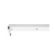 Support Double pour Tubes LED T8 1200mm (Phase / Neutre même côté)