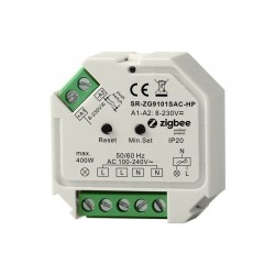 Micro-module Variateur / Récepteur Zigbee 3.0 230V 1x Canal 400W
