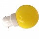 Lot de 12 ampoules LED B22 1W Blanc Chaud Incassables (équivalence 15W) pour Guirlande Extérieure