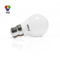 Ampoule LED B22 2W RGB Multicolore