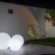 Boule lumineuse blanche BOBBY Ø40, 50 et 60cm - 3 tailles terrasse