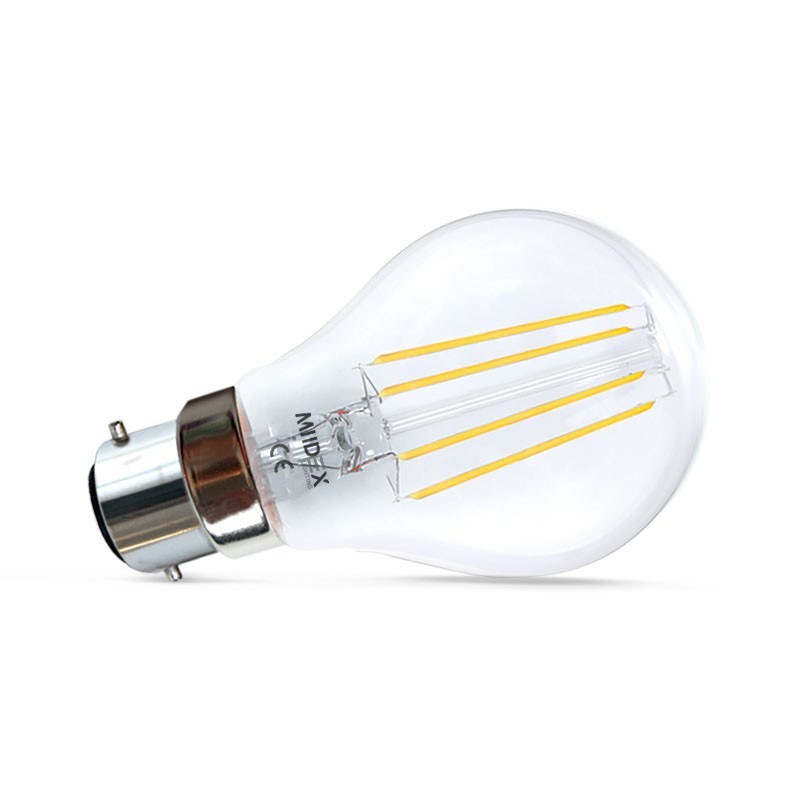 Ampoule LED B22 8.5W COB Bulb Fila.  Boutique Officielle Miidex Lighting®
