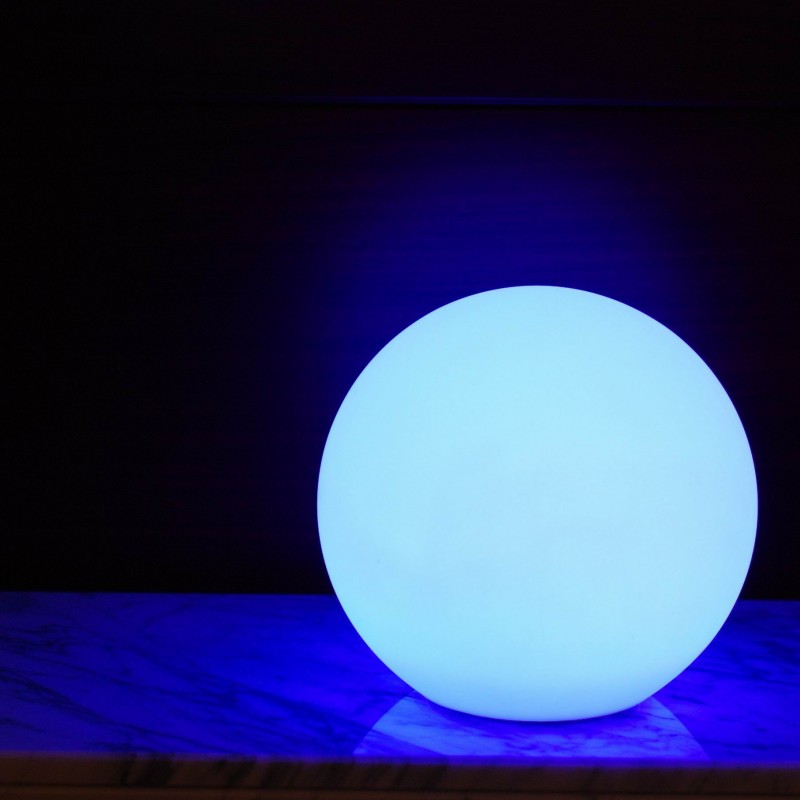 Boule de lumières de piscine flottante, télécommande de boule de lumière  LED, cadeau de piscine de lumières LED, boules lumineuses de lampe de boule  de lumière de nuit 