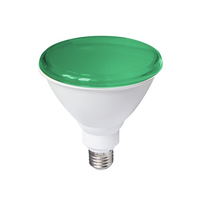 Ampoule LED E27 PAR38 16W Couleur - Vert