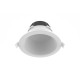 Collerette basse luminance pour downlight CYNIUS 9W et 10W - Blanc montage sur downlight