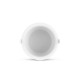 Collerette basse luminance pour downlight CYNIUS 15W - Blanc vue face 2