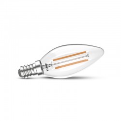 Ampoule LED E14 4W Filament Flamme