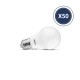 Pack de 50 Ampoule LED E27 Bulb 10W A60