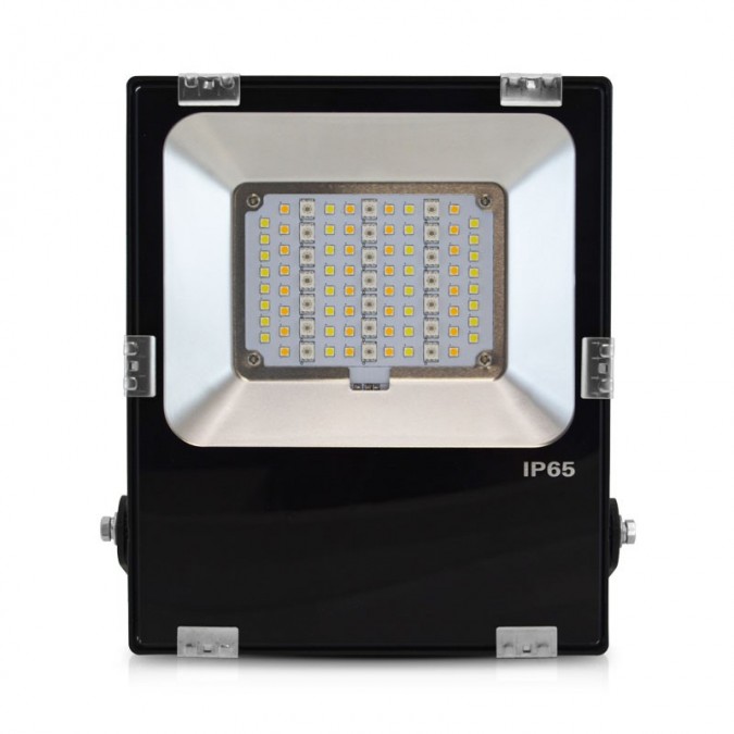 Projecteur LED RGBW ARCHEO - 20W IP65 - Vue face