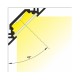 Profile Angle 45 Aluminium Anodisé 2m pour bandeaux LED