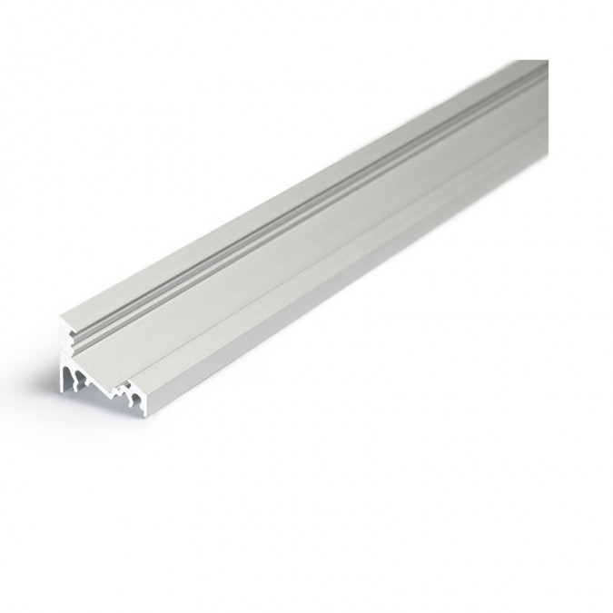 Profile Angle 30/60 Aluminium Anodisé 2m pour bandeaux LED