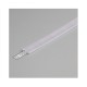 Diffuseur Clip Profile 15.4mm Transparent 2m pour bandeaux LED
