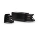Connecteur Triphase Alimentation et Fin Gauche Noir