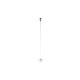 Kit de Suspension pour Rail Blanc 2 m