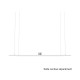 Kit de suspension pour Plafonniers 60 x 60 cm