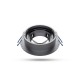 Support Plafond Rond Orientable Argent Ø92 mm