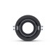 Support Plafond Rond Orientable Argent Ø92 mm