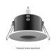 Support de spot BBC Rond Etanche Blanc Ø85 x 43 mm IP65