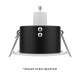 Support de spot BBC Rond Etanche Blanc Ø85 x 43 mm IP65