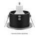 Support de spot BBC Rond Etanche Aluminium Ø85 x 43 mm IP65