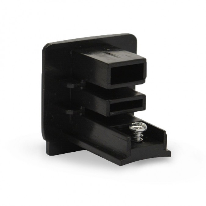 Connecteur Triphase Fin double sens Noir