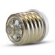 Adaptateur de culot E40 vers E27 - Pack de 10
