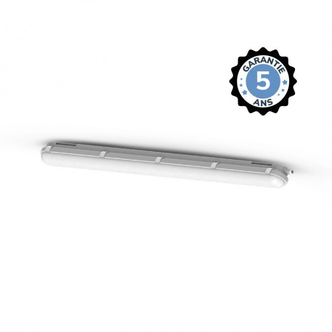 Boitier Etanche LED Intégrées traversant 4000K 30W 3900 lm IP65 1200 x 85 mm GARANTIE 5 ANS