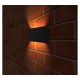 Applique Murale Rectangulaire LED 13W 3000K Gris Anthracite IP54