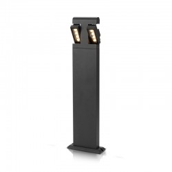 Potelet Rectangulaire LED Diffuseur orientable 4000K 8W