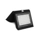 Applique Murale LED Solaire 4W 4000K Noir Détecteur