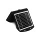 Applique Murale LED Solaire 4W 4000K Noir Détecteur