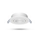 Support plafond Rond Blanc Orientable Ø92 mm