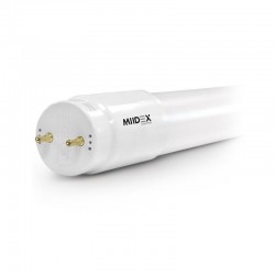 Tube LED T8 24W 3100 LM 4000K 1500 mm P/N même côté