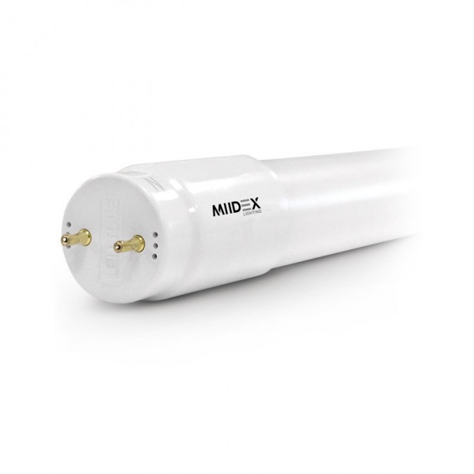 Tube LED T8 24W 3100 LM 4000K 1500 mm P/N même côté
