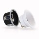 Support de spot Basse Luminance BBC Rond Etanche blanc Ø85 IP65