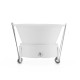 Support de spot basse luminance Rond Rotatif blanc Ø82 IP20