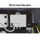 Applique Murale Orientable LED 12W 720 LM Détecteur 3000K Gris IP54