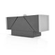 Applique Murale LED 13W 770 lm Détecteur 3000K Gris IP54